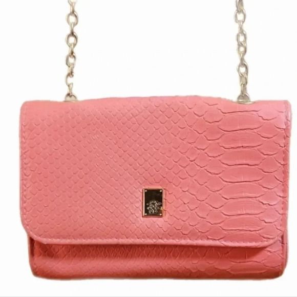 Jessica Simpson Pink Crossbody Purse - Picture 1 of 13